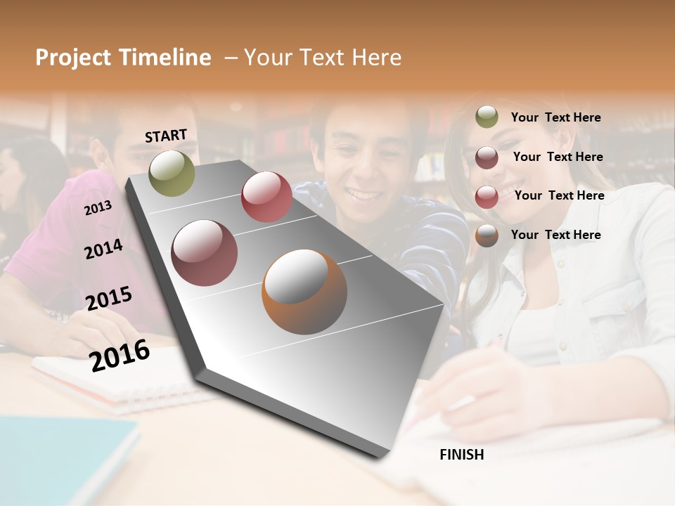 Study Education Latin PowerPoint Template
