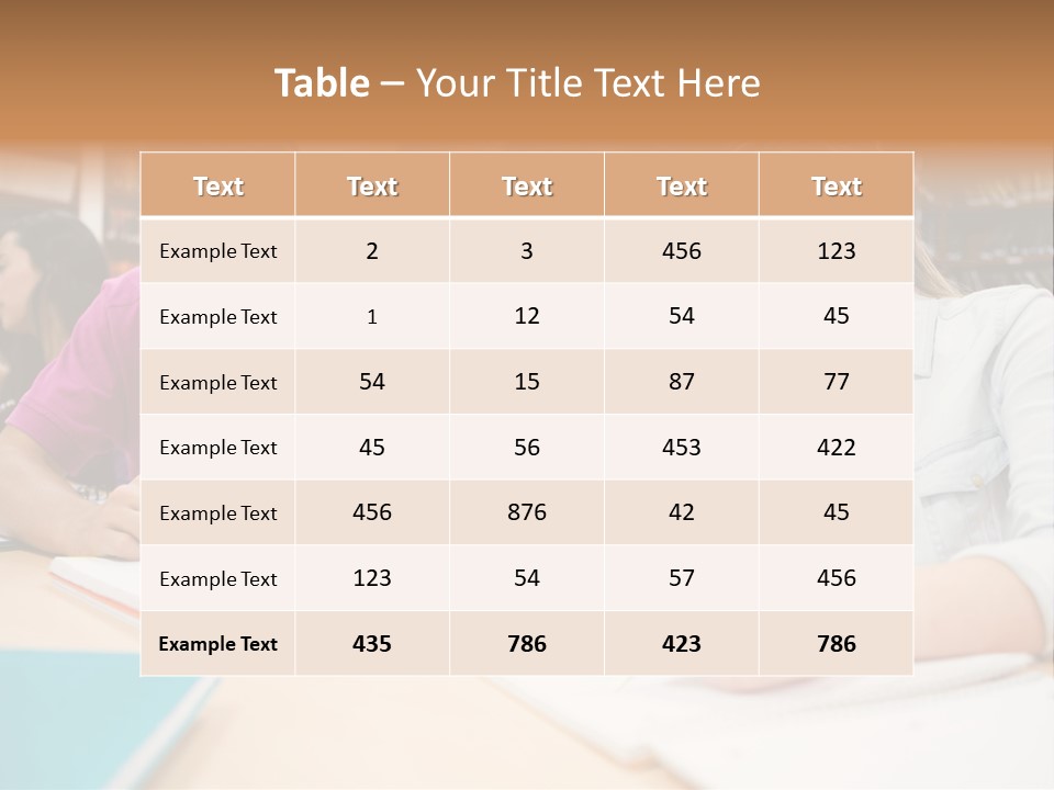 Study Education Latin PowerPoint Template