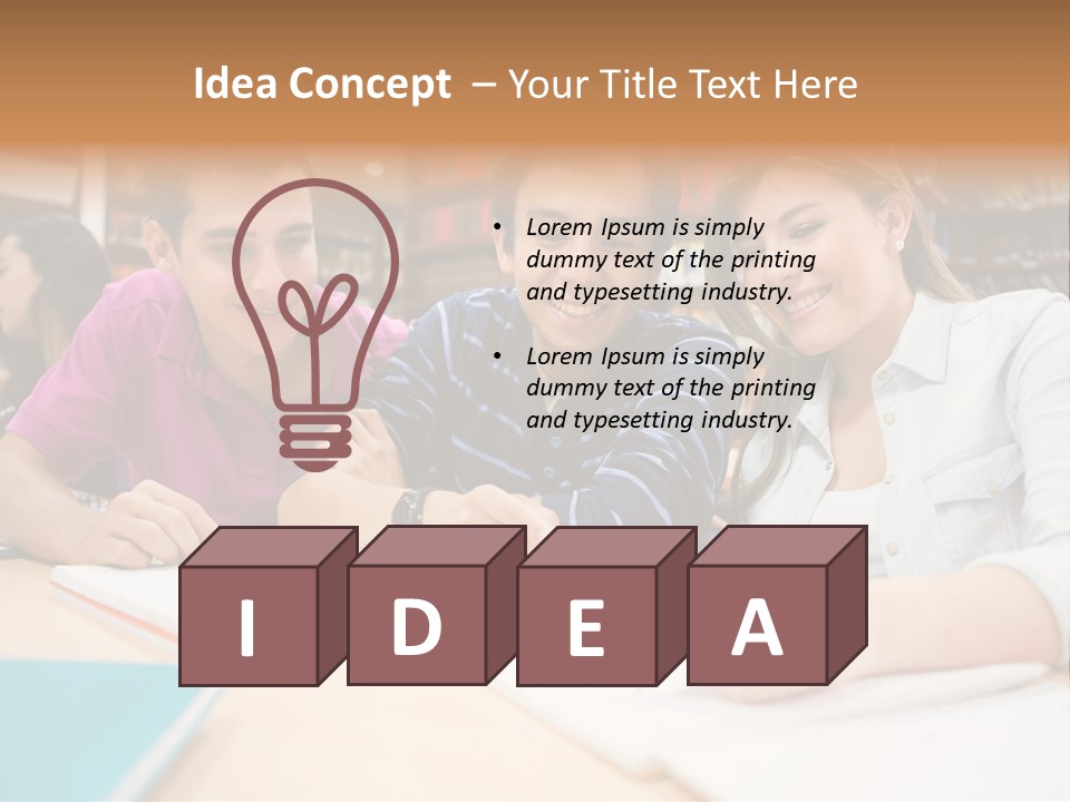 Study Education Latin PowerPoint Template