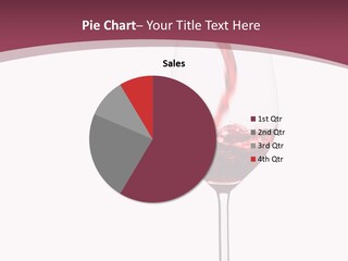 Drink Cry Bordeaux PowerPoint Template