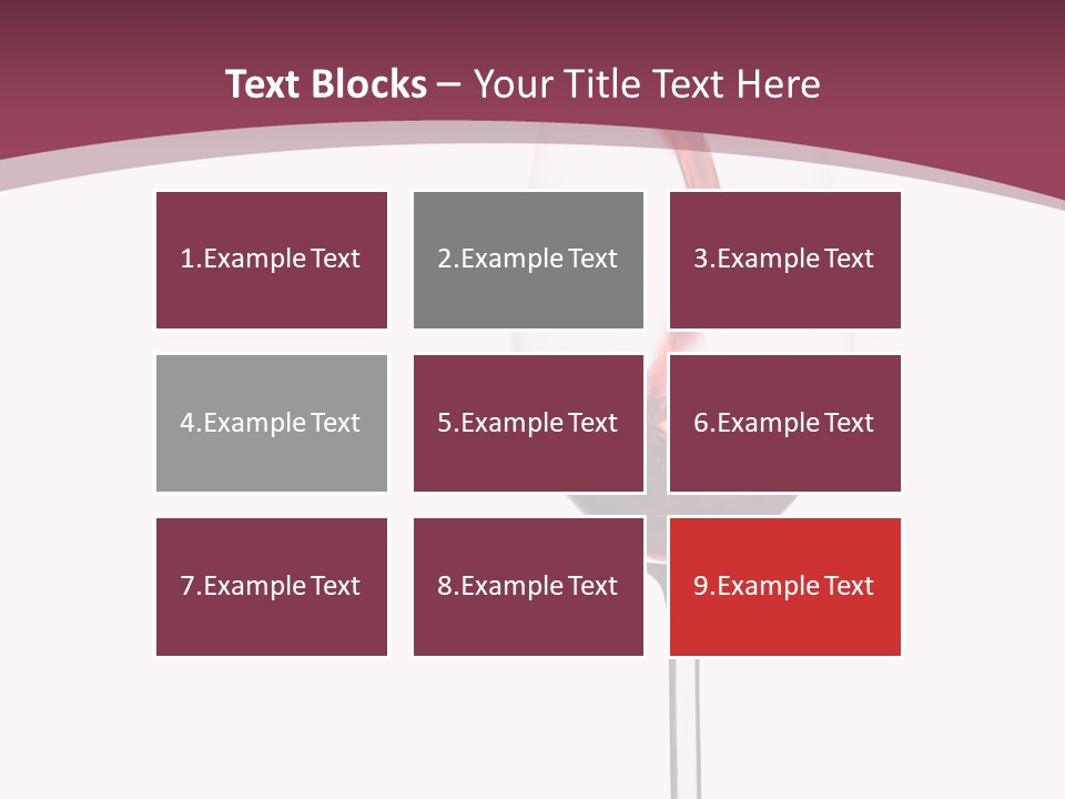 Drink Cry Bordeaux PowerPoint Template