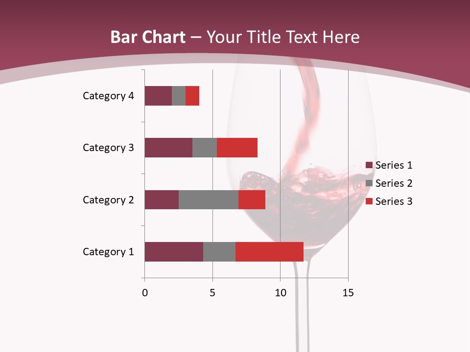 Drink Cry Bordeaux PowerPoint Template