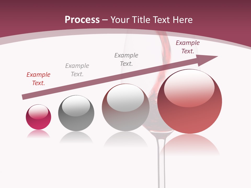 Drink Cry Bordeaux PowerPoint Template