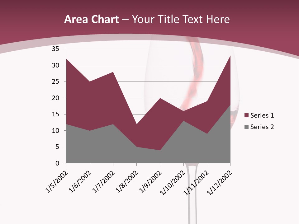 Drink Cry Bordeaux PowerPoint Template
