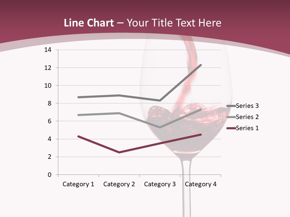 Drink Cry Bordeaux PowerPoint Template