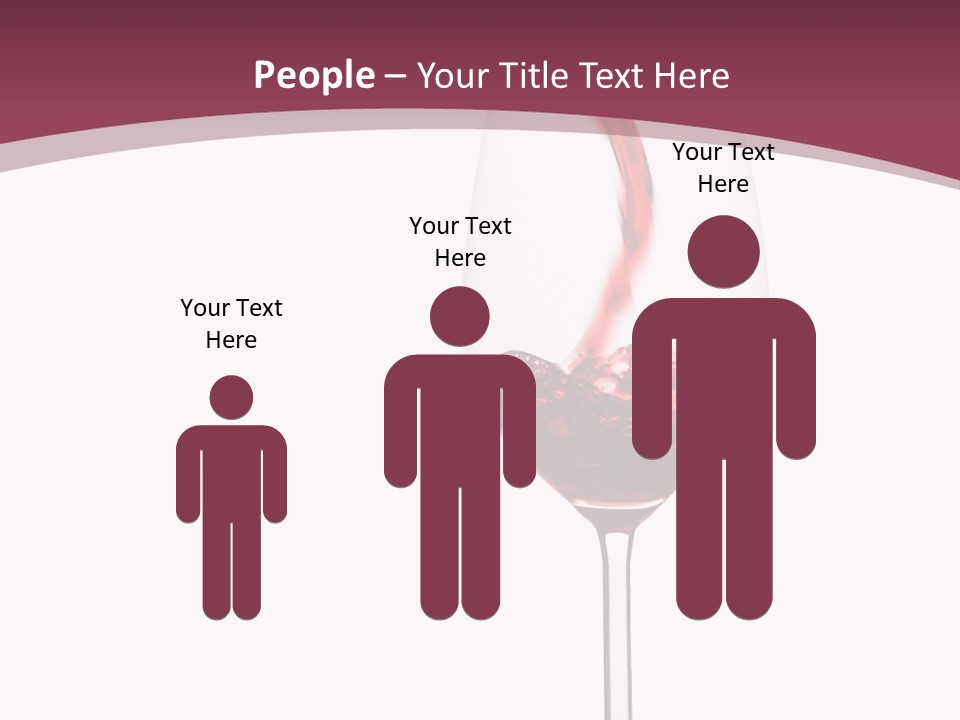 Drink Cry Bordeaux PowerPoint Template