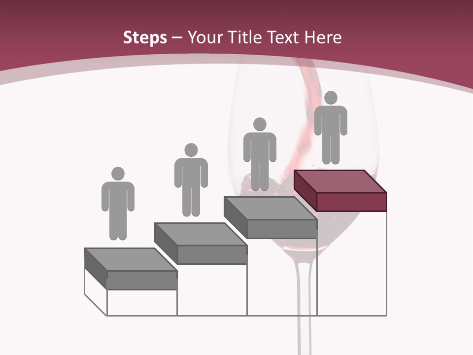 Drink Cry Bordeaux PowerPoint Template