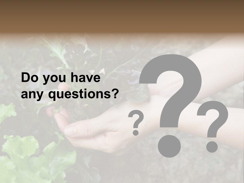 Leisure Woman Picking PowerPoint Template