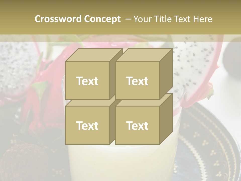 Picnic Juice Mineral PowerPoint Template