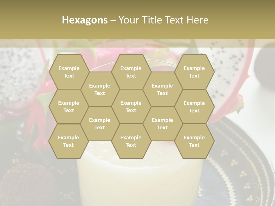 Picnic Juice Mineral PowerPoint Template