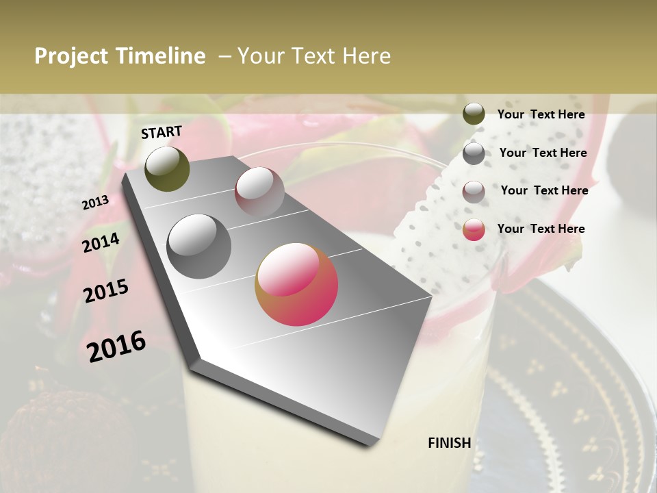 Picnic Juice Mineral PowerPoint Template