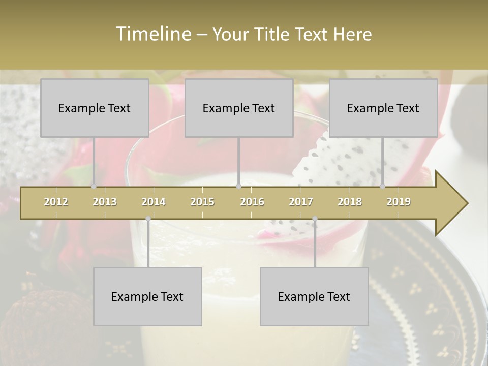 Picnic Juice Mineral PowerPoint Template