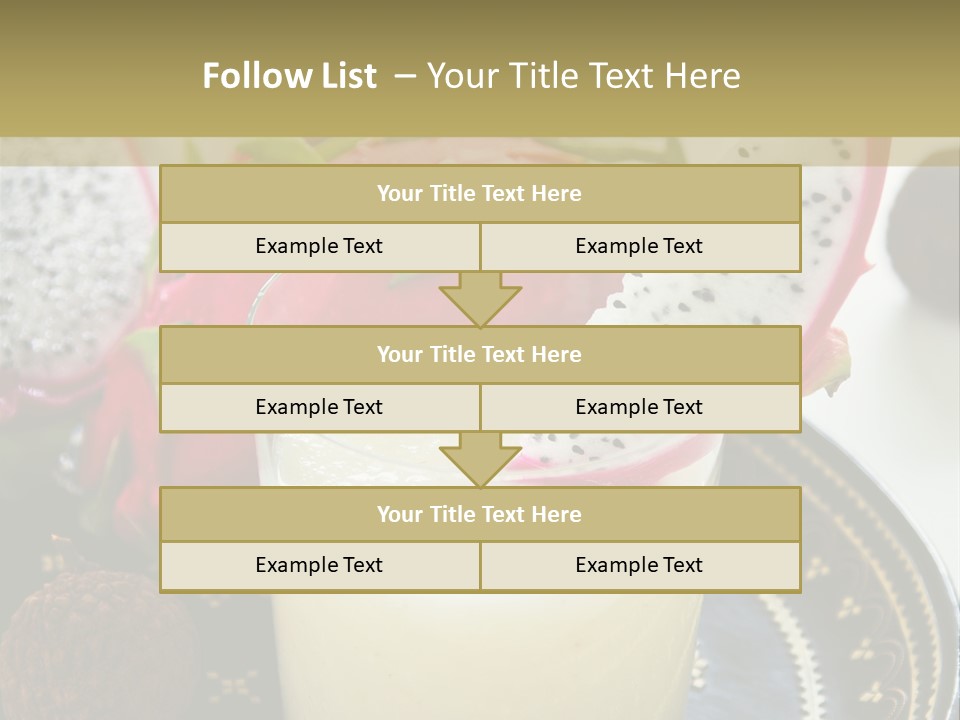 Picnic Juice Mineral PowerPoint Template