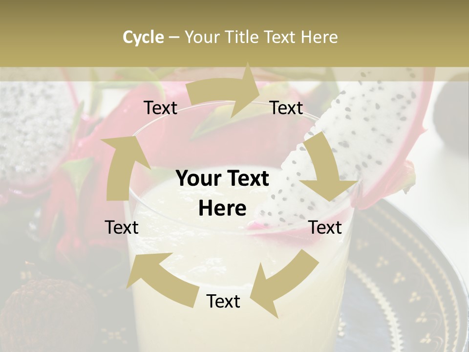 Picnic Juice Mineral PowerPoint Template
