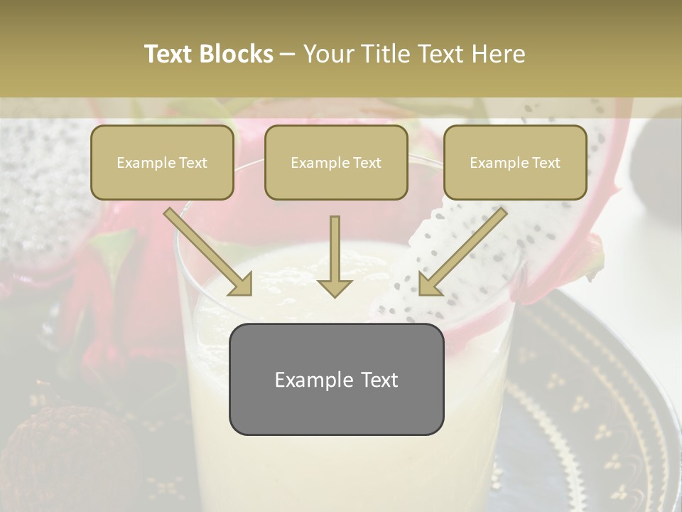 Picnic Juice Mineral PowerPoint Template