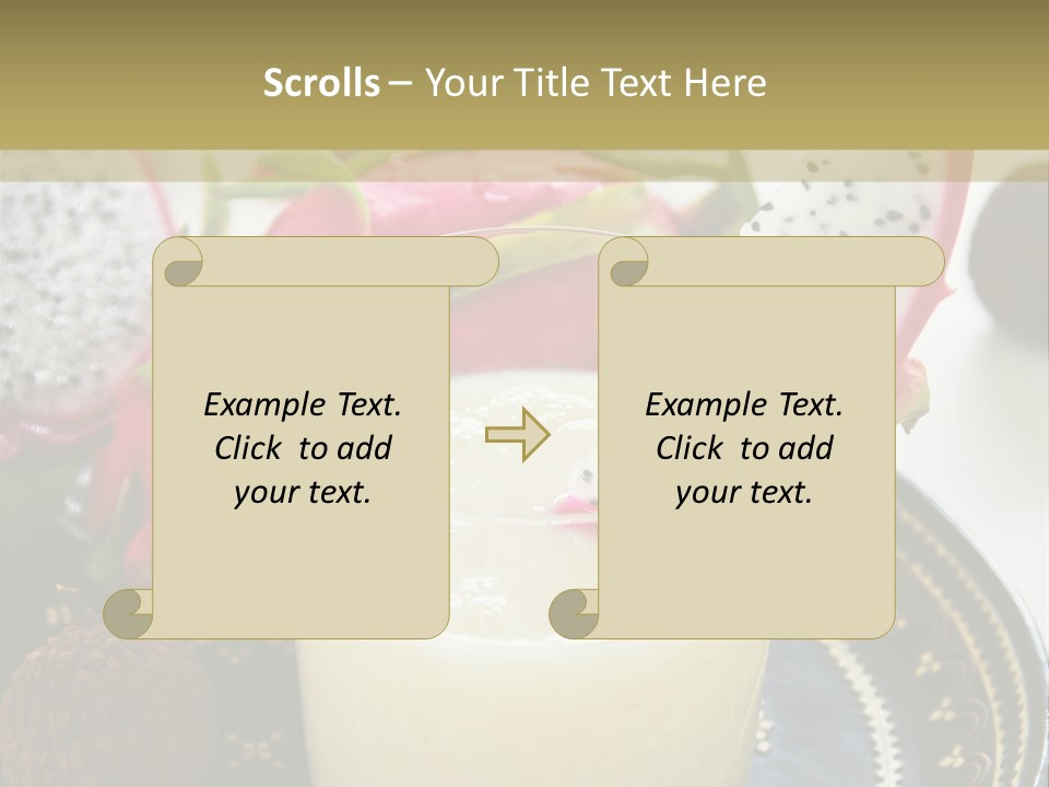 Picnic Juice Mineral PowerPoint Template