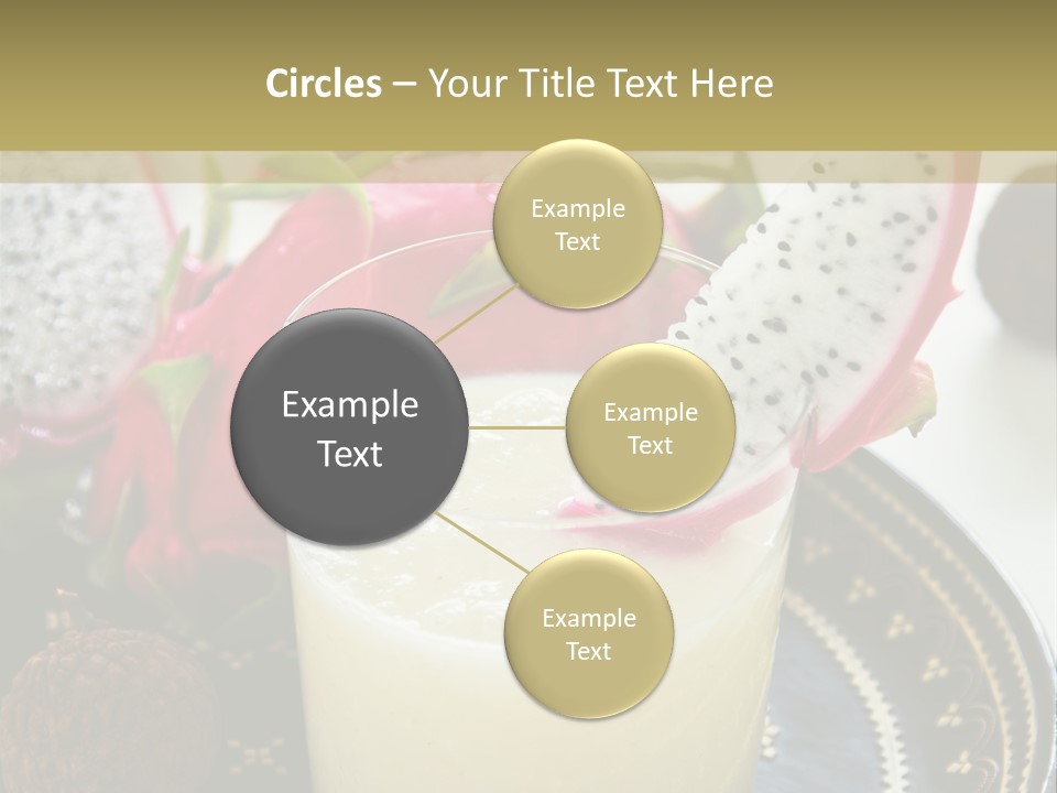 Picnic Juice Mineral PowerPoint Template