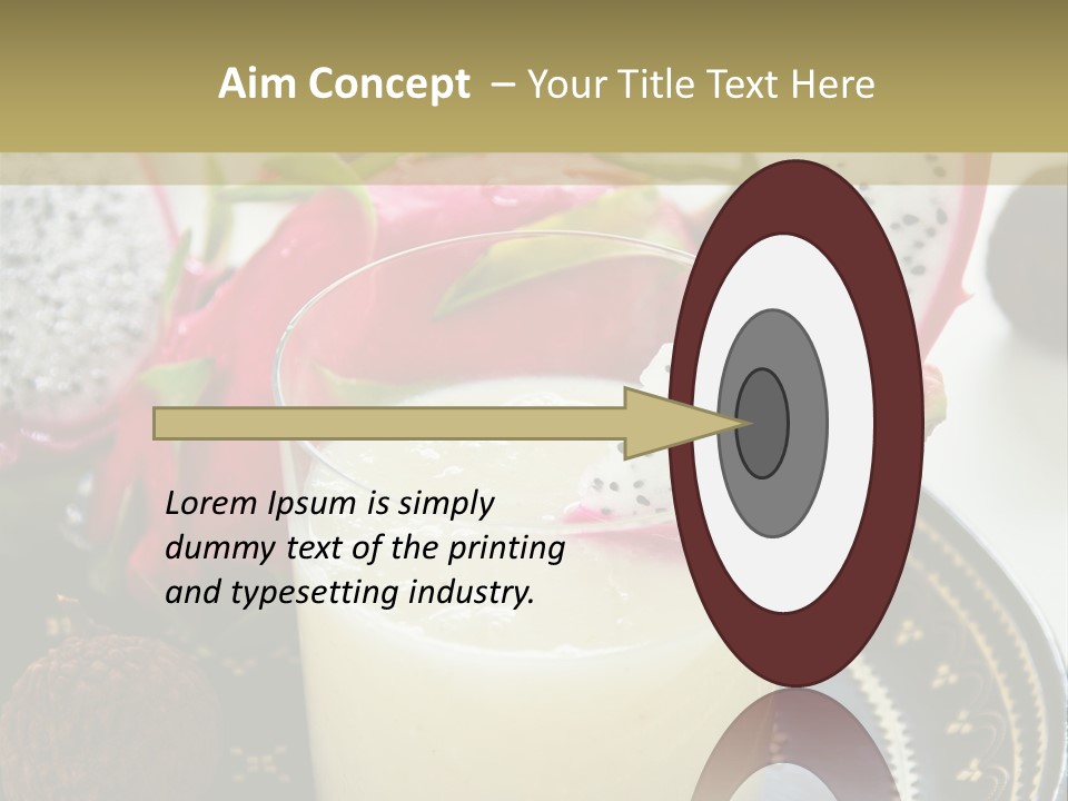 Picnic Juice Mineral PowerPoint Template