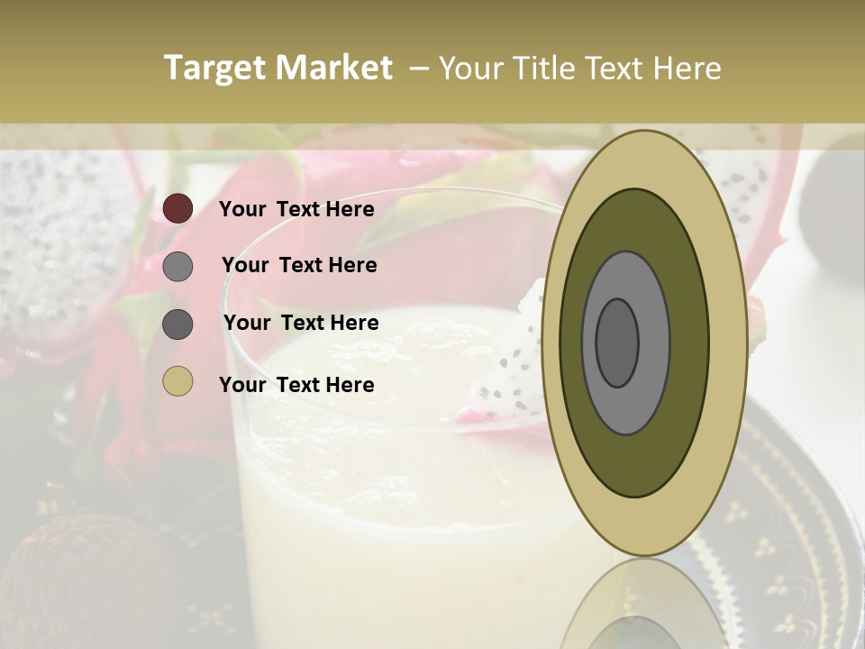 Picnic Juice Mineral PowerPoint Template