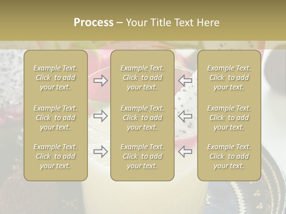 Picnic Juice Mineral PowerPoint Template