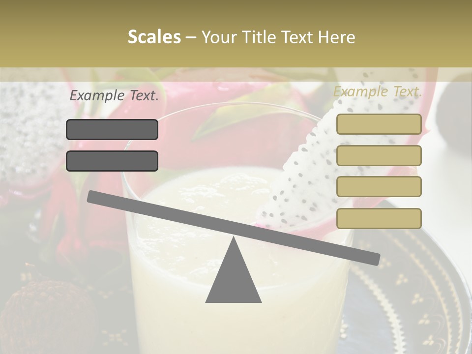 Picnic Juice Mineral PowerPoint Template