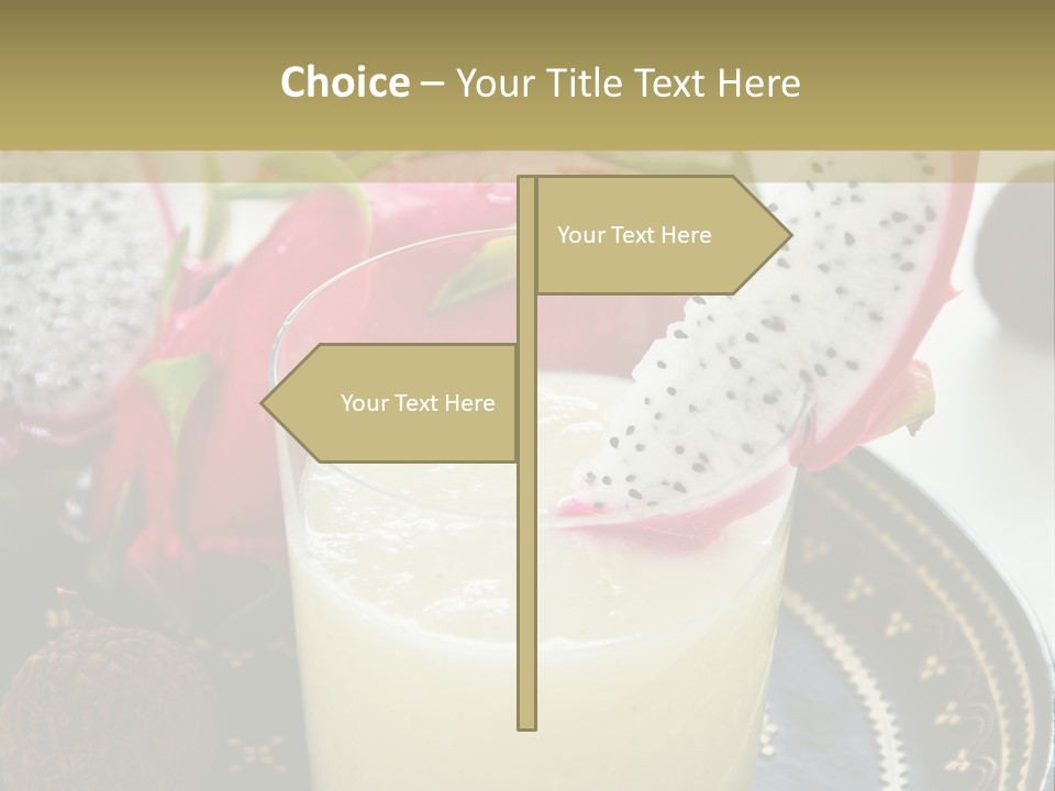 Picnic Juice Mineral PowerPoint Template