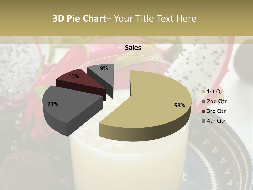 Picnic Juice Mineral PowerPoint Template