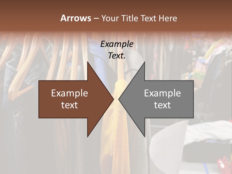 Shirts Cold Fashionable PowerPoint Template