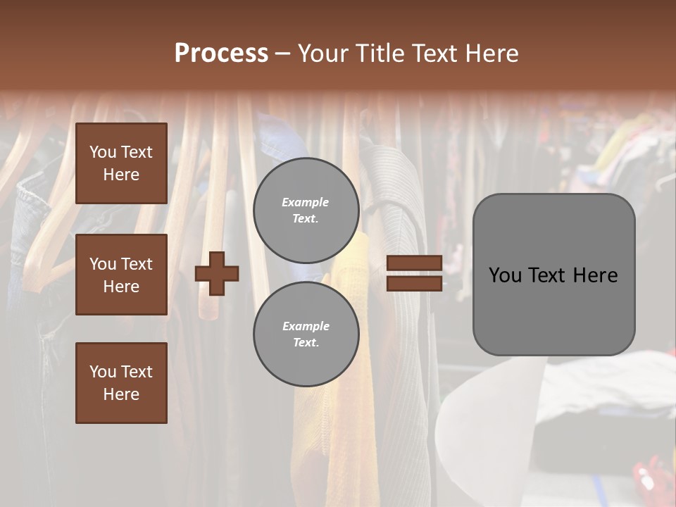 Shirts Cold Fashionable PowerPoint Template
