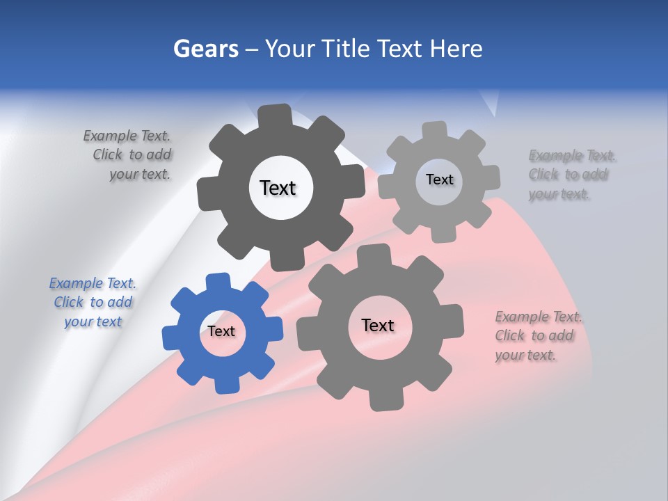 Cartoon Texas Wind PowerPoint Template
