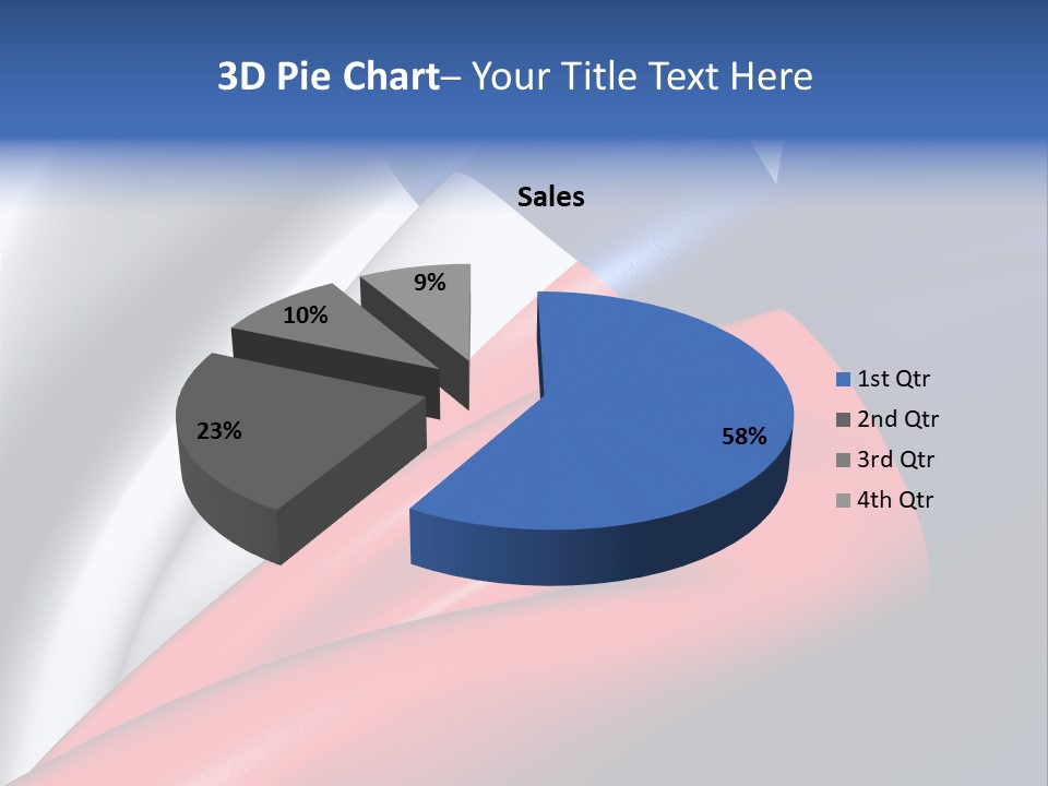 Cartoon Texas Wind PowerPoint Template