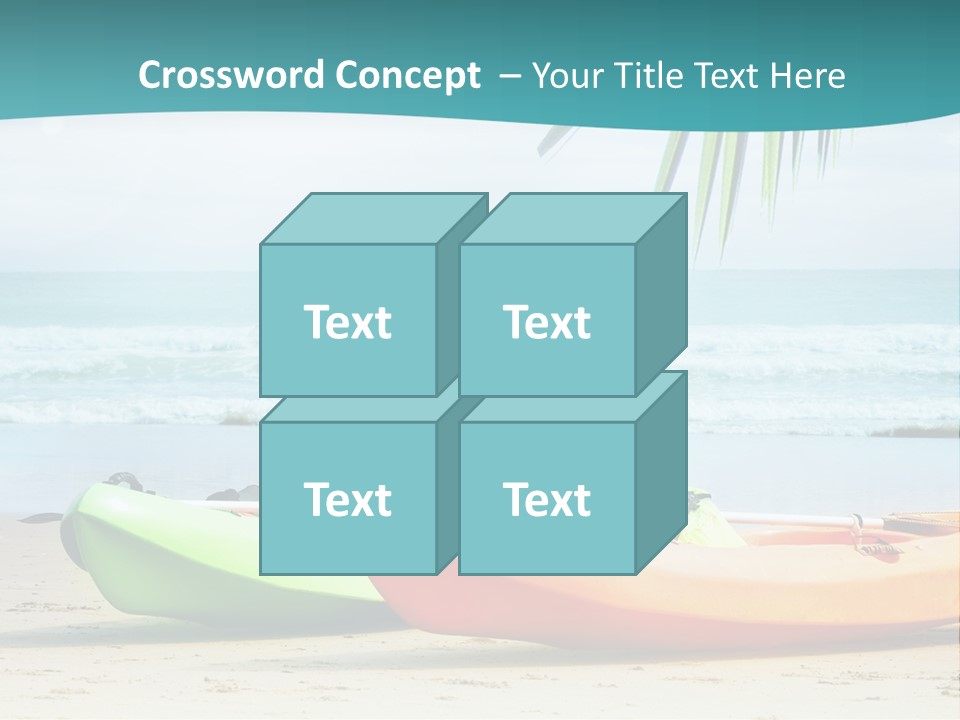 Boat Cargo Crane PowerPoint Template