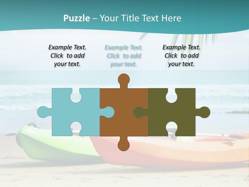 Boat Cargo Crane PowerPoint Template