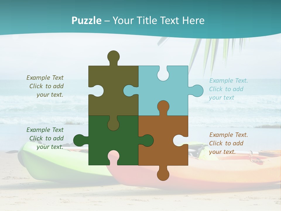 Boat Cargo Crane PowerPoint Template