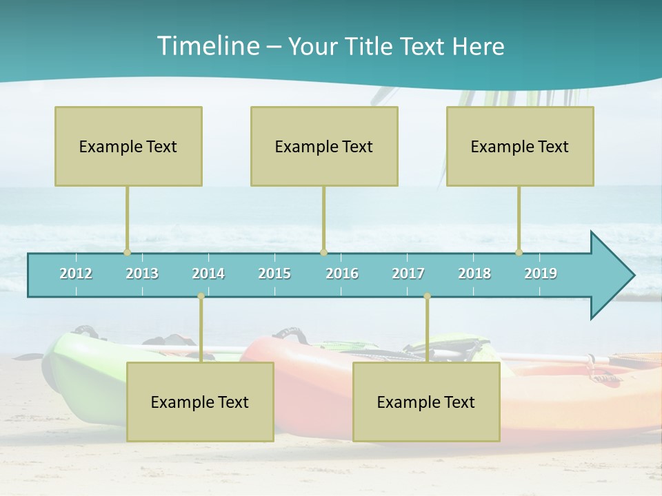 Boat Cargo Crane PowerPoint Template
