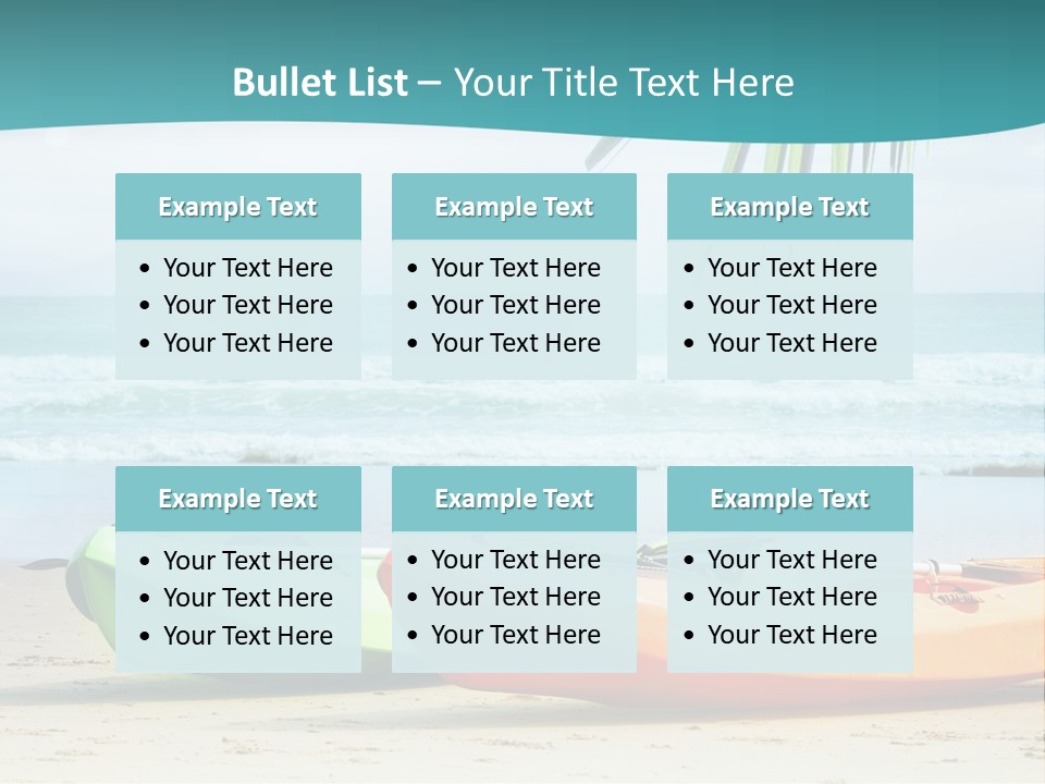 Boat Cargo Crane PowerPoint Template
