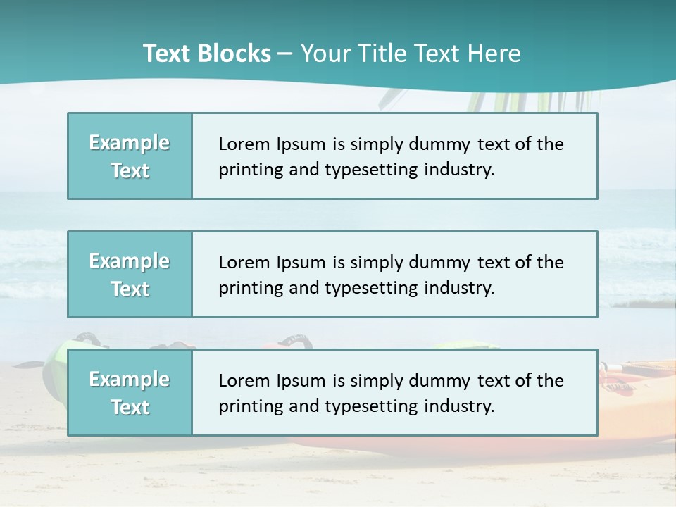 Boat Cargo Crane PowerPoint Template