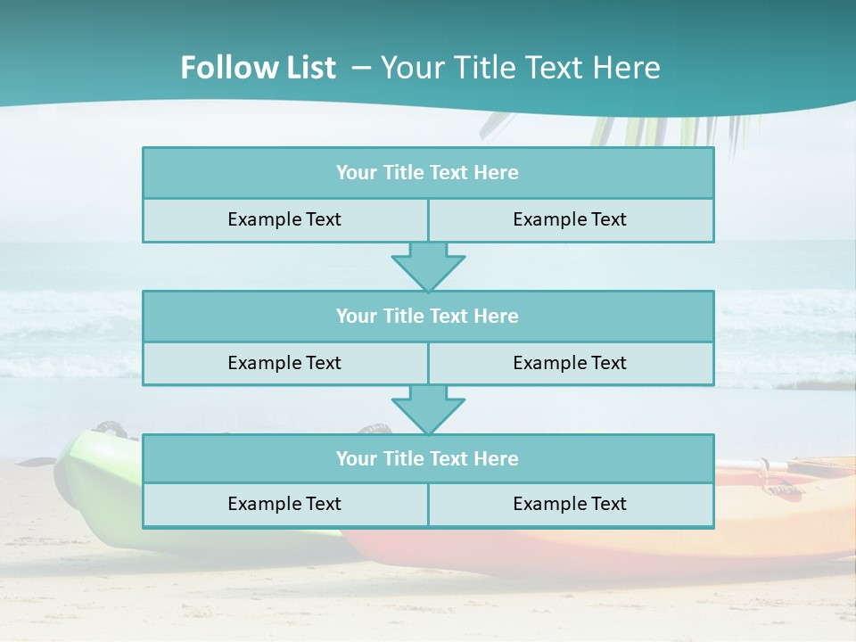 Boat Cargo Crane PowerPoint Template