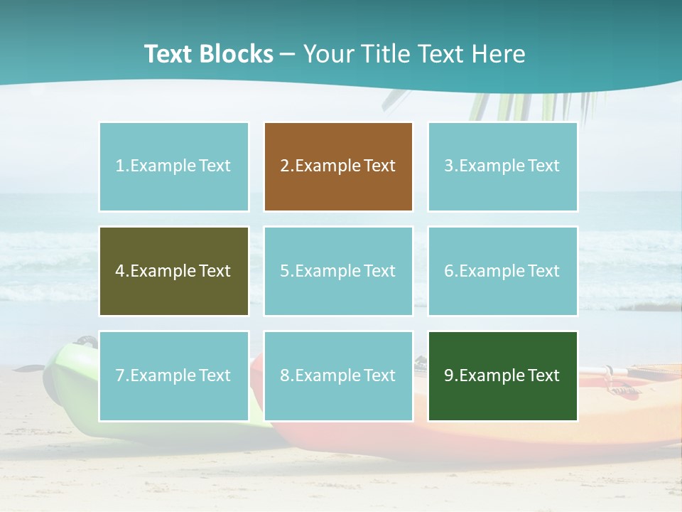 Boat Cargo Crane PowerPoint Template
