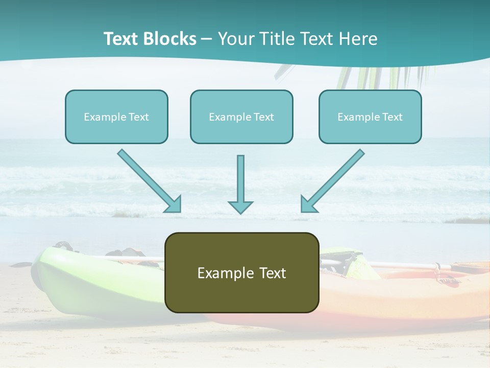 Boat Cargo Crane PowerPoint Template