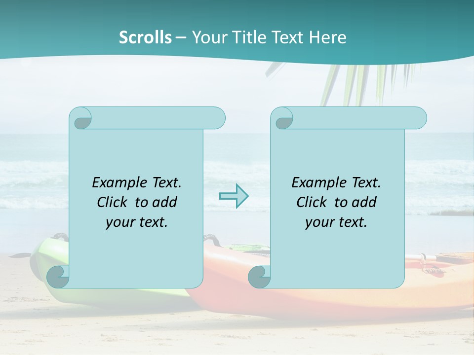 Boat Cargo Crane PowerPoint Template