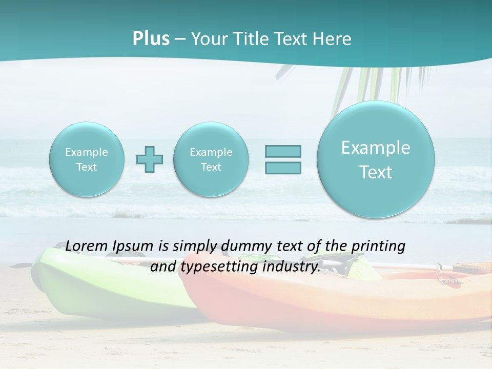Boat Cargo Crane PowerPoint Template