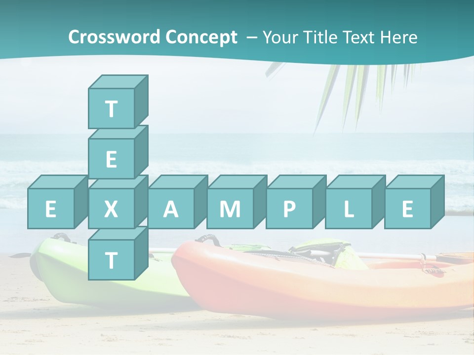 Boat Cargo Crane PowerPoint Template