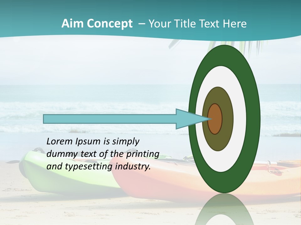 Boat Cargo Crane PowerPoint Template