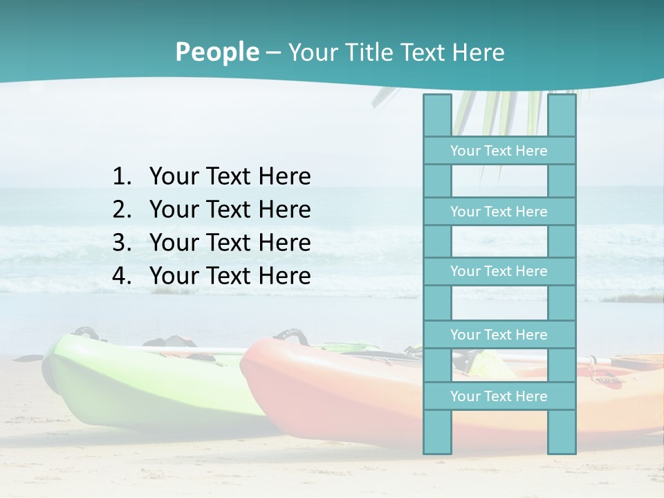 Boat Cargo Crane PowerPoint Template