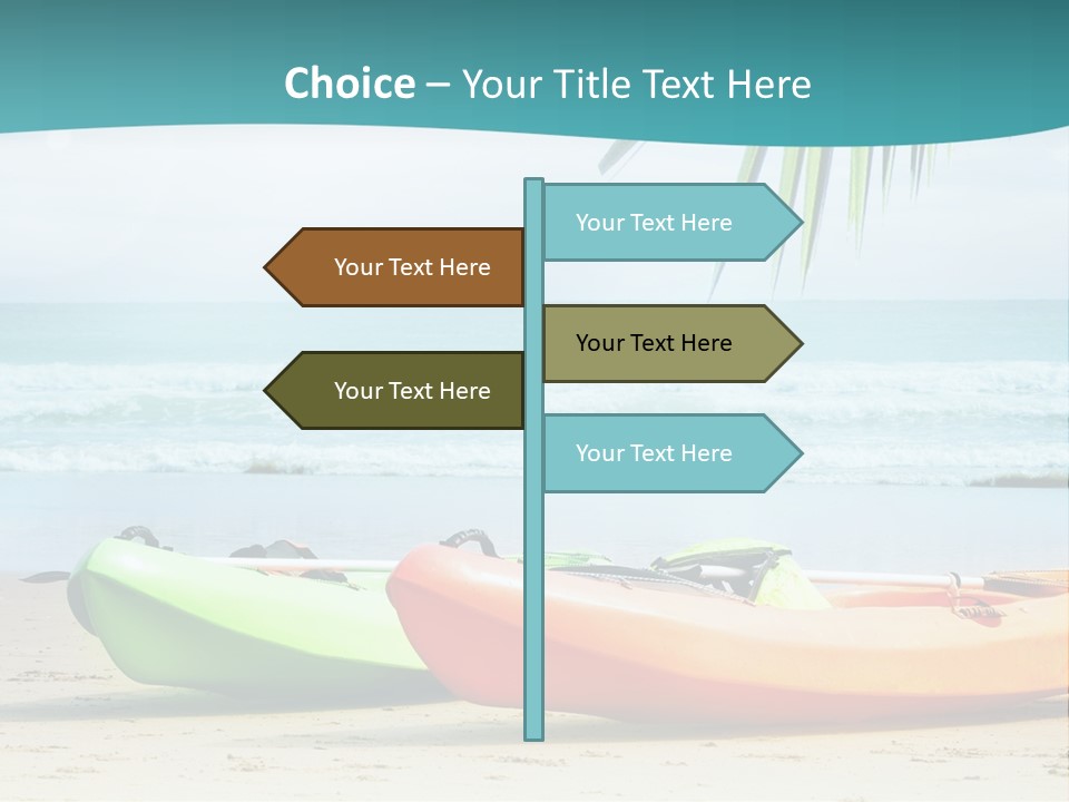 Boat Cargo Crane PowerPoint Template