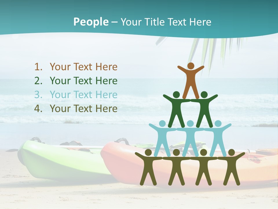 Boat Cargo Crane PowerPoint Template