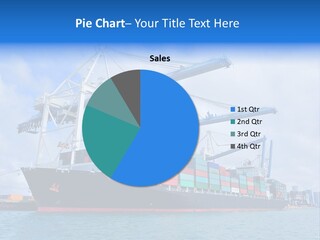 Boat Cargo Crane PowerPoint Template