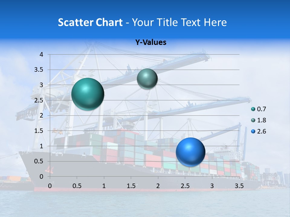 Boat Cargo Crane PowerPoint Template