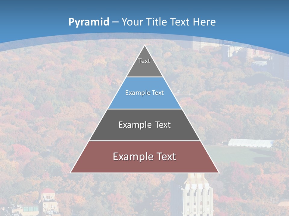 Blue City New York City PowerPoint Template